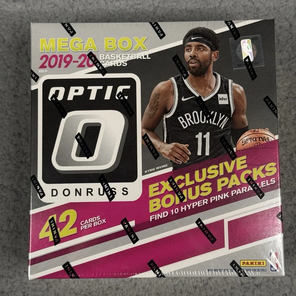 2019-20 Panini Donruss Optic NBA Basketball Mega Box Sealed Hyper Pink Parallel